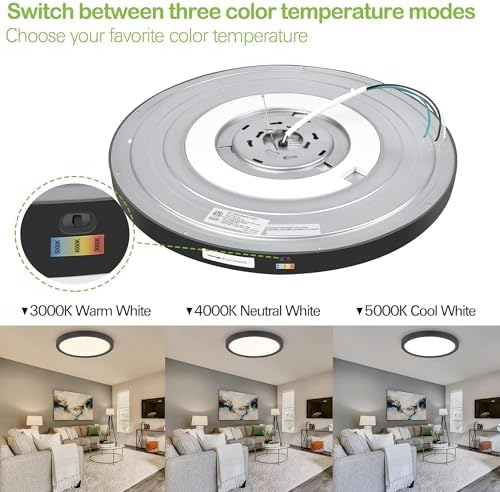 hykolity 18 Inch LED Round Flat Panel Light - Image 7