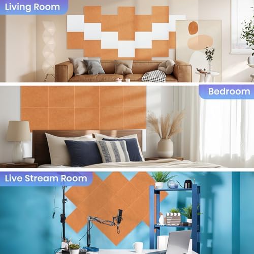 Focusound 18 Pack Sound Proof Panels - Image 2