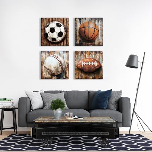 Large Sports Wall Art Sports Room Decor - Image 2