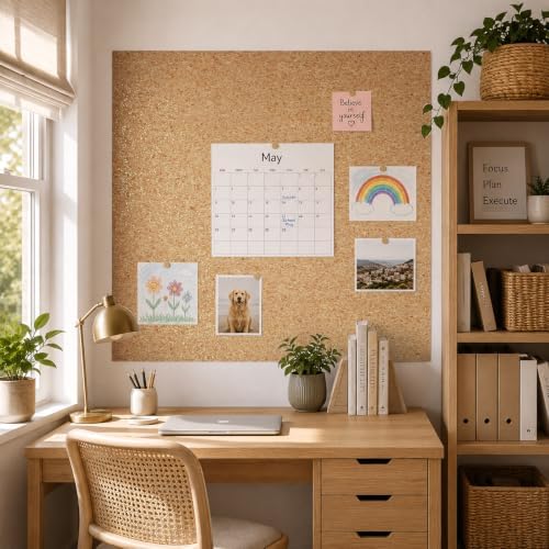 VEELIKE Rustic Cork Peel and Stick Wallpaper - Image 2