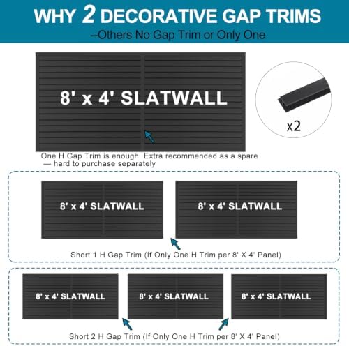 PVC Slat Wall Paneling 4x8 ft - Image 4