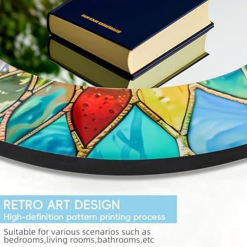 Decorative Wall Mirror, Large Round Wall Art Mirror, Wall Mirrors - Image 5