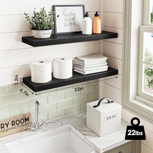 Fixwal Floating Wall Shelves for Decor - Image 3
