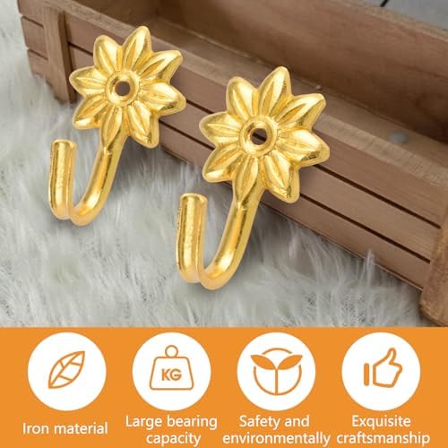 MOROBOR Flower Decorative Wall Hooks - Image 3