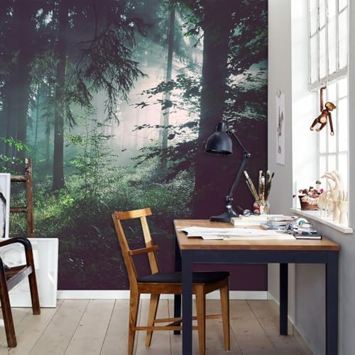 Deep in the Forest murals Woodland Tree Peel and Stick self Adhesive Wallpaper - Image 5