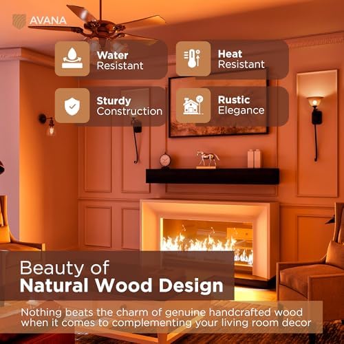 Avana Farmhouse Fireplace Mantel - Image 4