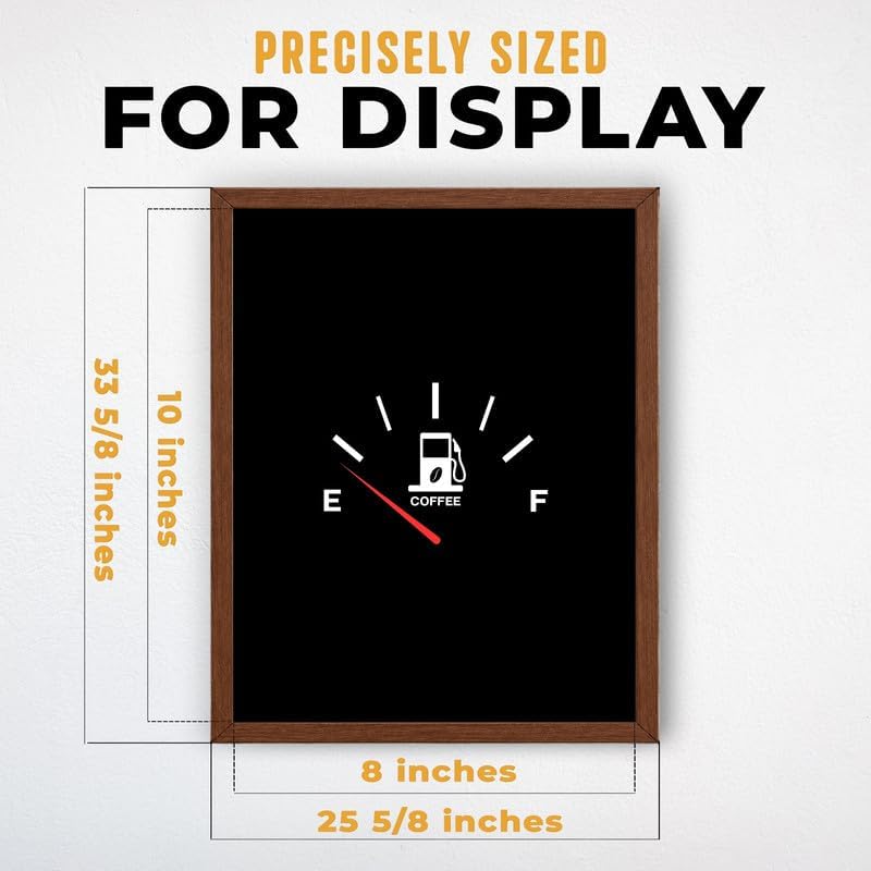 InkFlow Posters Coffee Gauge Canvas Poster - Image 3