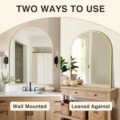 Arched Bathroom Vanity Mirror for Over Sink - Image 6