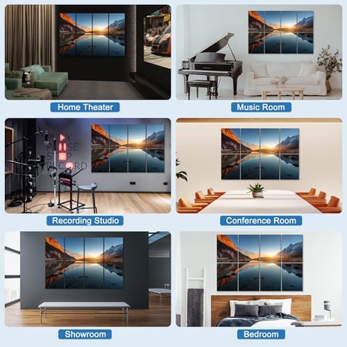 Decorative Acoustic Panels 8 Pack - Image 4