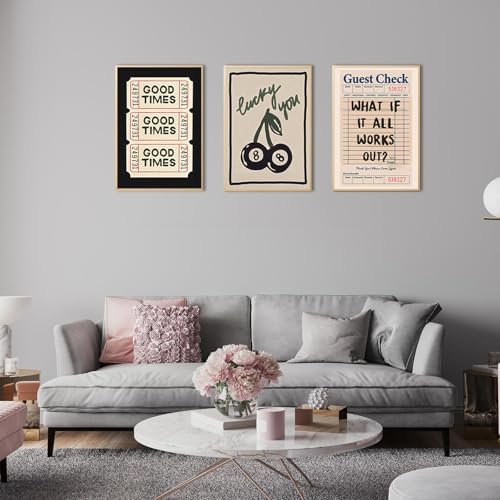 Dytila What If It All Works Out Quote Wall Art Set of 3 Unframed 12x16 In - Image 5