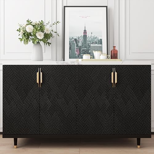 Decotalk Black Textured Wallpaper Peel and Stick Textured Wallpaper - Image 3