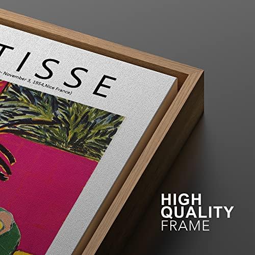 MUDECOR Framed Wall Art Print Set Abstract Flower Vases by Henri Matisse Nature - Image 5