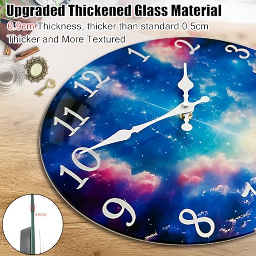 Glass Wall Clocks Battery Operated - Image 5