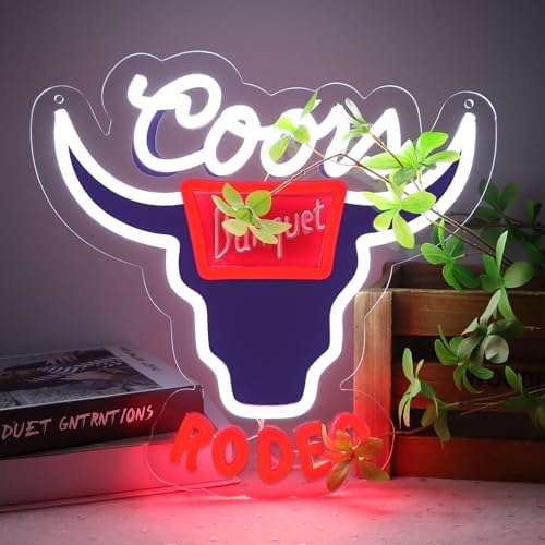 Crs Banquet Rodeo Neon Signs for Wall Decor Neon Lights for Bedroom Led by JFLLamp