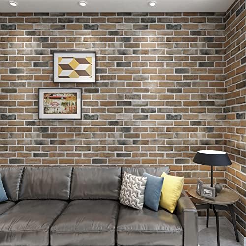 Art3d 10-Pack Durable Faux Brick Peel and Stick 3D Wall Panels - Image 3
