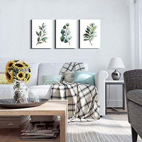 Green Leaf inspirational canvas Wall Art - Image 4