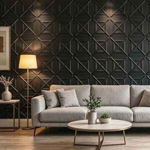 Art3d X-Shape Decorative 3D Wall Panels, 11.8 x 11.8 in - Image 2