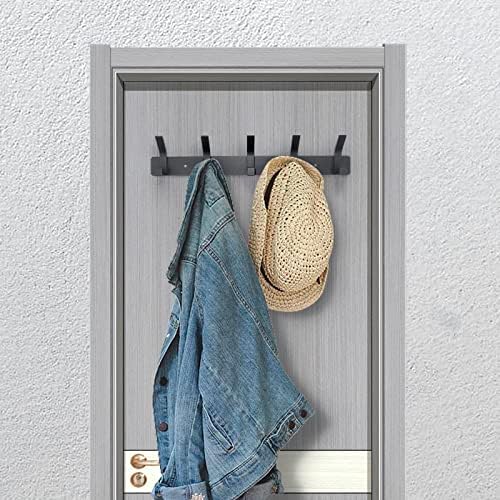 Coat Rack Wall Mounted, 5 Coat Hooks - Image 5