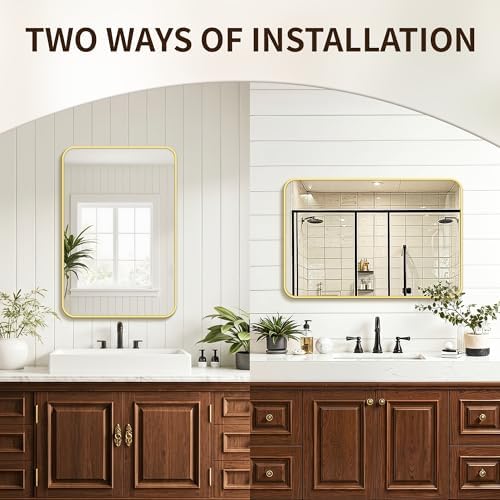 FICTOR Bathroom Mirror for Over Sink - Image 5