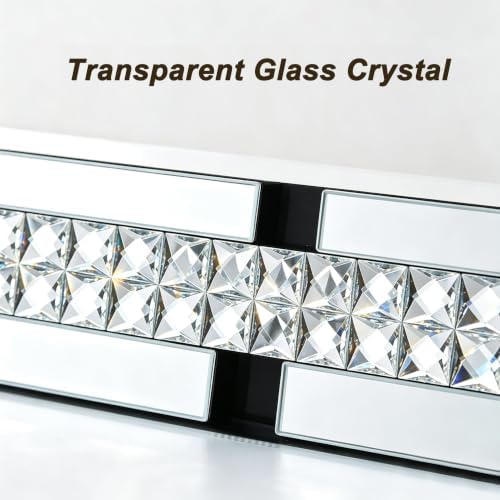 Chende 32" x 47" Crystal Large Wall Mirror - Image 2
