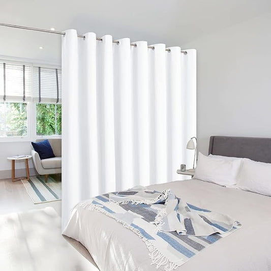 NICETOWN Closet Door Heavy Curtain, Room Dividers Shade Screens Partitions by NICETOWN