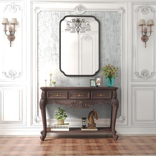 Ferytange Black Bathroom Vanity Mirrors - Image 3