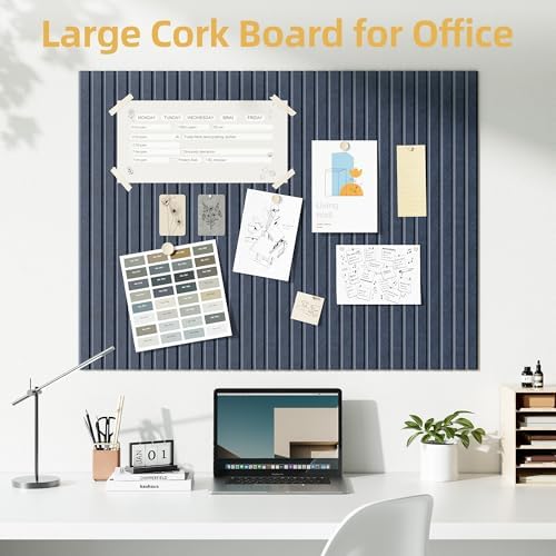 Large Cork Board for Walls 20 Pack Bulletin Board - Image 2