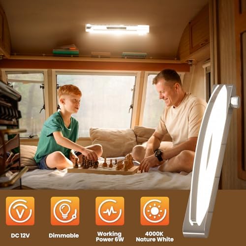 Bonlux 12V RV Vanity Light Fixture - Image 2