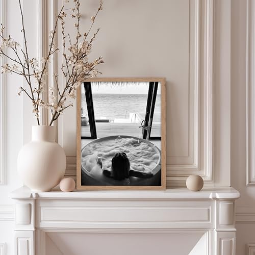 Poster Master Bath with Wine Poster - Image 5