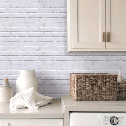 3D Faux Brick Wall Panels Peel and Stick, Designed - Image 2