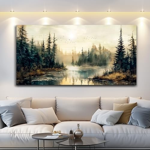 FUHAIHUA Large Wall Decor For Living Room Canvas Wall Art For Office Farmhouse - Image 2