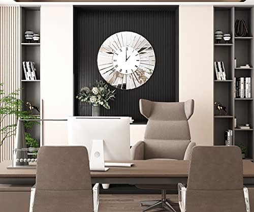 SHYFOY Mirrored Wall Clock - Image 6