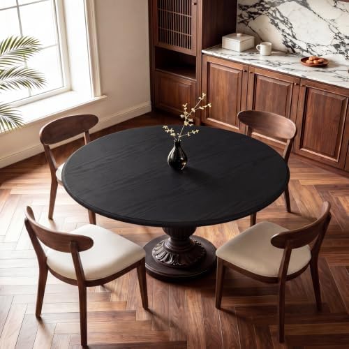 Black Wallpaper Wood Grain Contact Paper Peel and Stick Wall Paper Waterproof - Image 4
