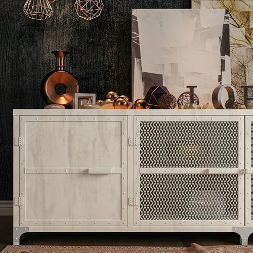 48x354inch Extra Wide Ivory White Concrete Wallpaper Peel and Stick White Grey - Image 6