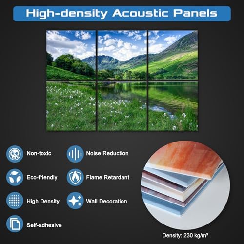 Decorative Acoustic Panels 6 Pack - Image 5