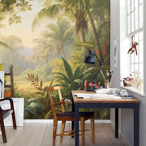 European Style Flowers, Birds murals Woodland Tree Peel and Stick self Adhesive - Image 5