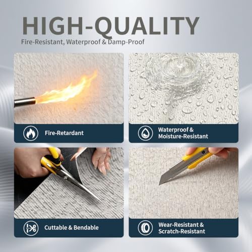 5 PCS 47.2"x23.6"3D Faux Stone Wall Panels - Image 5