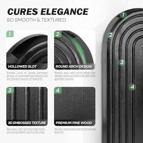 EOSAHR Wall Vase for Home Decor: Wall Planter for Indoor Plants - Image 3