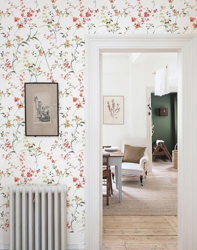 Floral Peel and Stick Wallpaper - Image 3