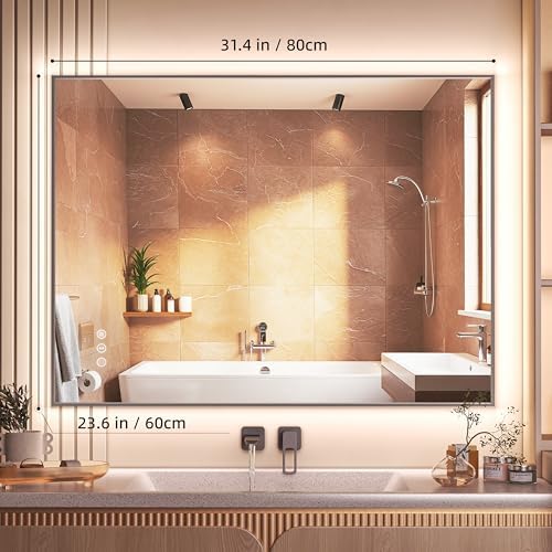 Hasipu 32''x 24'' Bathroom Mirror - Image 3