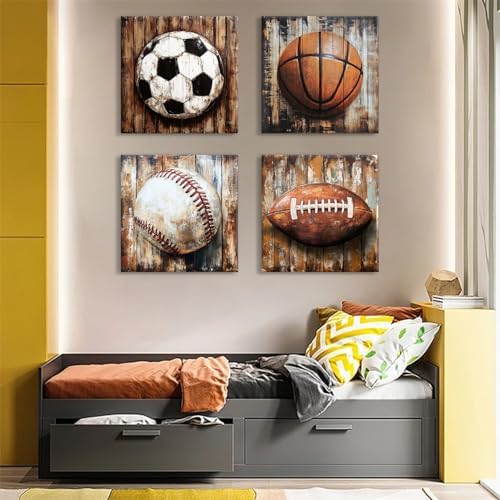 Large Sports Wall Art Sports Room Decor - Image 6