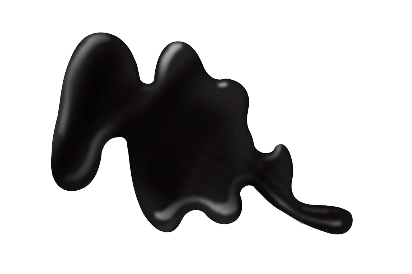wet n wild Nail Polish Wild Shine, Black Crème, Nail Color