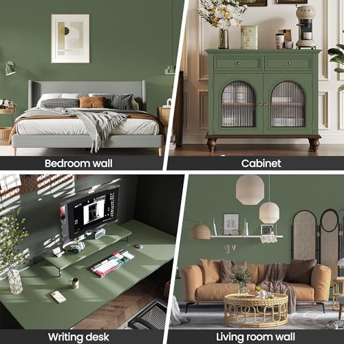 Green Contact Paper Peel and Stick Wallpaper - Image 6