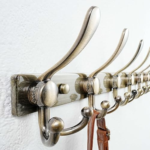 Dseap Coat Rack Wall Mount 37 Inch, Heavy Duty 12-Gauge Base vs Flimsy 1mm - Image 2