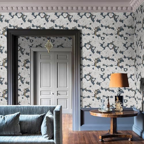 JiffDiff Tree Wallpaper Peel and Stick Jungle Wall Paper Forest Mural Stick on - Image 2
