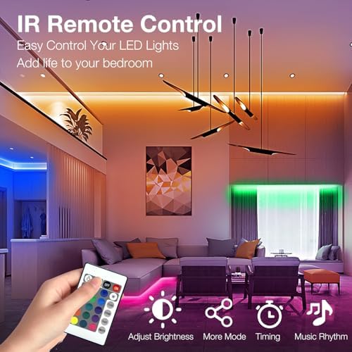 DAYBETTER Led Strip Lights 200 ft Smart Strips - Image 2