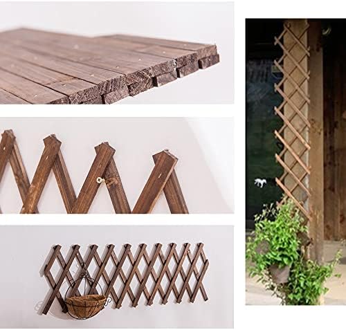 Avalution Extensible Natural Garden Wooden Fence Lattice - Image 4