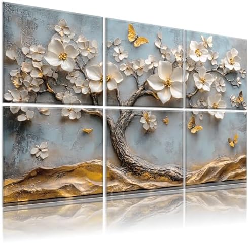 Decorative Acoustic Panels 6 Pack by Hiresc
