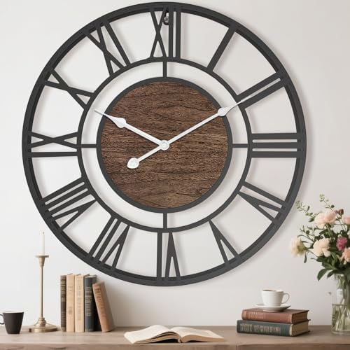 Pytha Sight 14 Inch Metal Roman Numerals Wall Clocks by Pytha+Sight