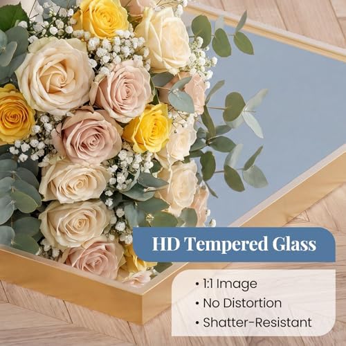 DUMOS 30"x48" Rectangle Wall Mirror, Bathroom Mirrors - Image 3